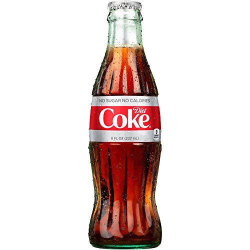 Diet Coke Glass Bottles 4(6 Packs) T52869