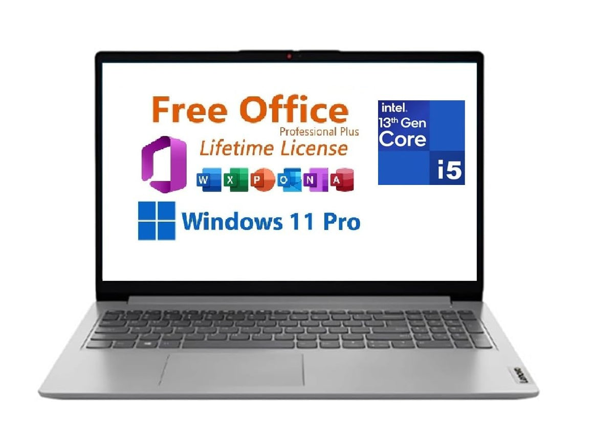 15.6" FHD Laptop, Intel Core i5, 16GB RAM, 256GB SSD, Cloud Grey Y760