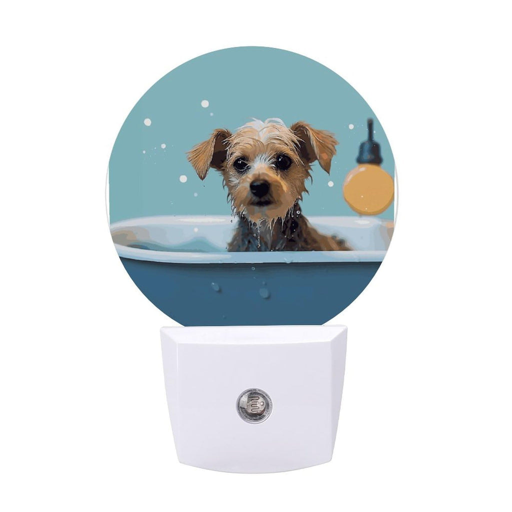 Dog in Bathtub Night Light Smart Sensor O346270