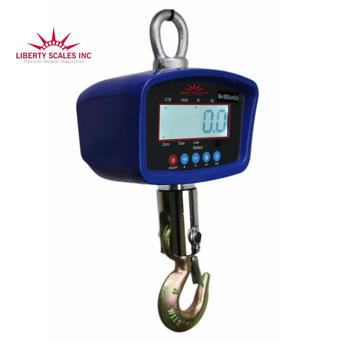 500 lb Digital Hanging Crane Scale with LCD Display C32218