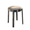 Round Stackable Stainless Steel Imitation Leather Stools K96269