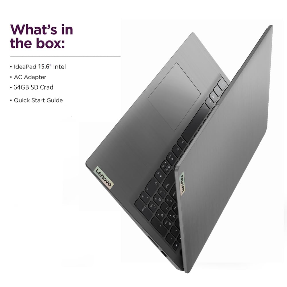 15.6" FHD Touchscreen Laptop 16GB RAM 256GB SSD Intel Core i3 Grey D3160