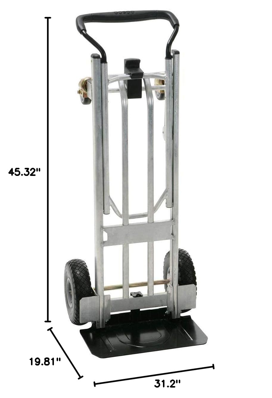 3 in 1 Aluminium Hand Truck with Flat-Free Wheels C62102
