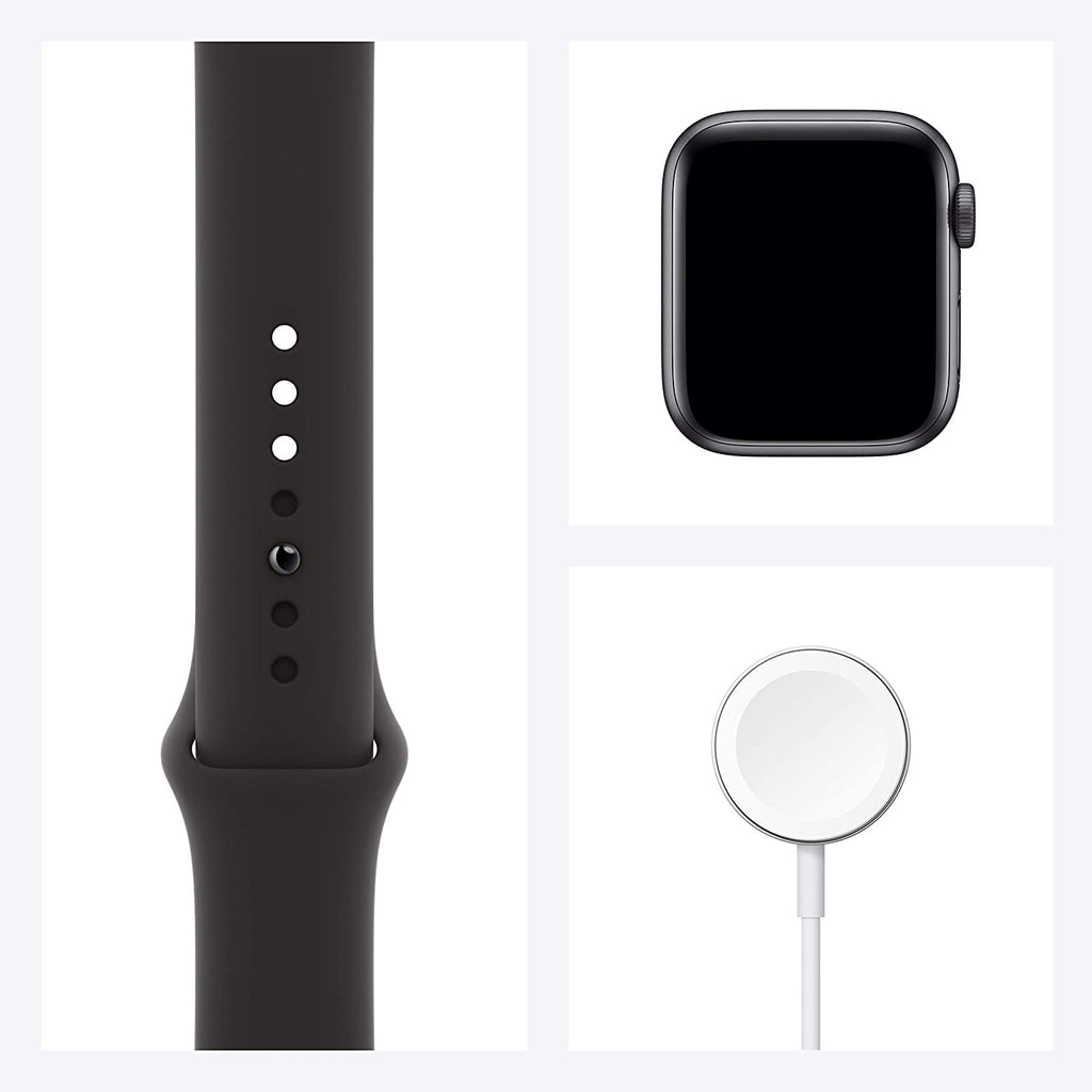 Space Gray Aluminum Case with Black Sport Band E647679