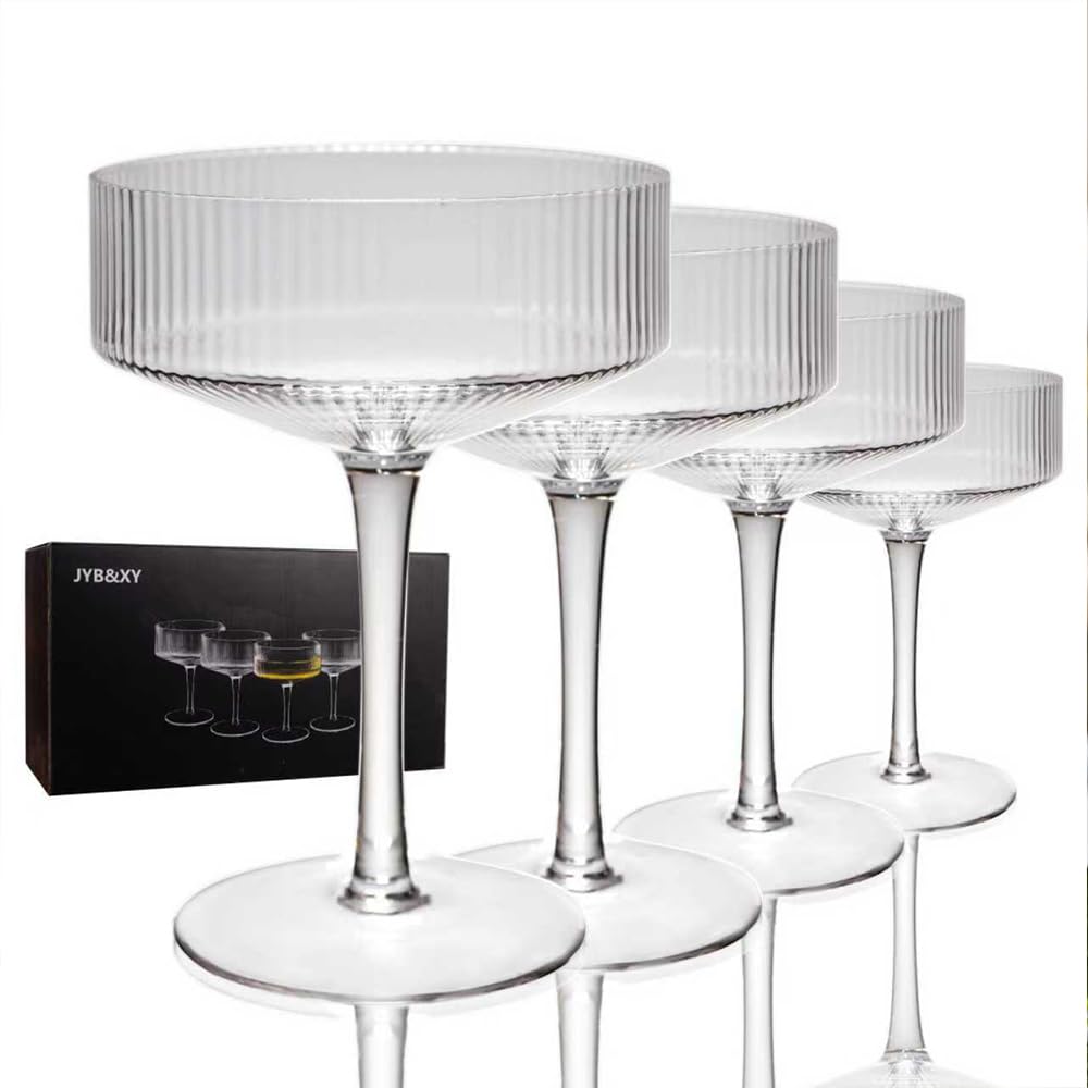 Set of 4 9 oz Coupe Cocktail Glasses G650340