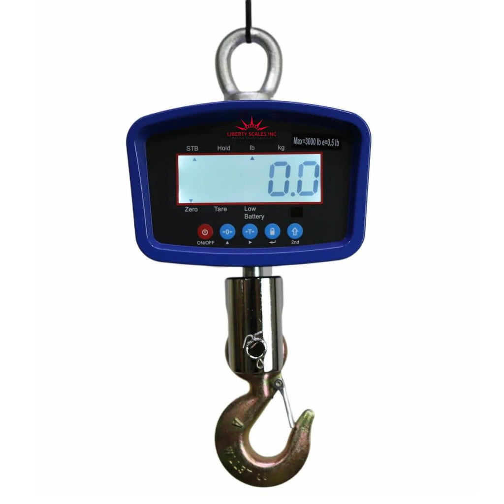 500 lb Digital Hanging Crane Scale with LCD Display C32218