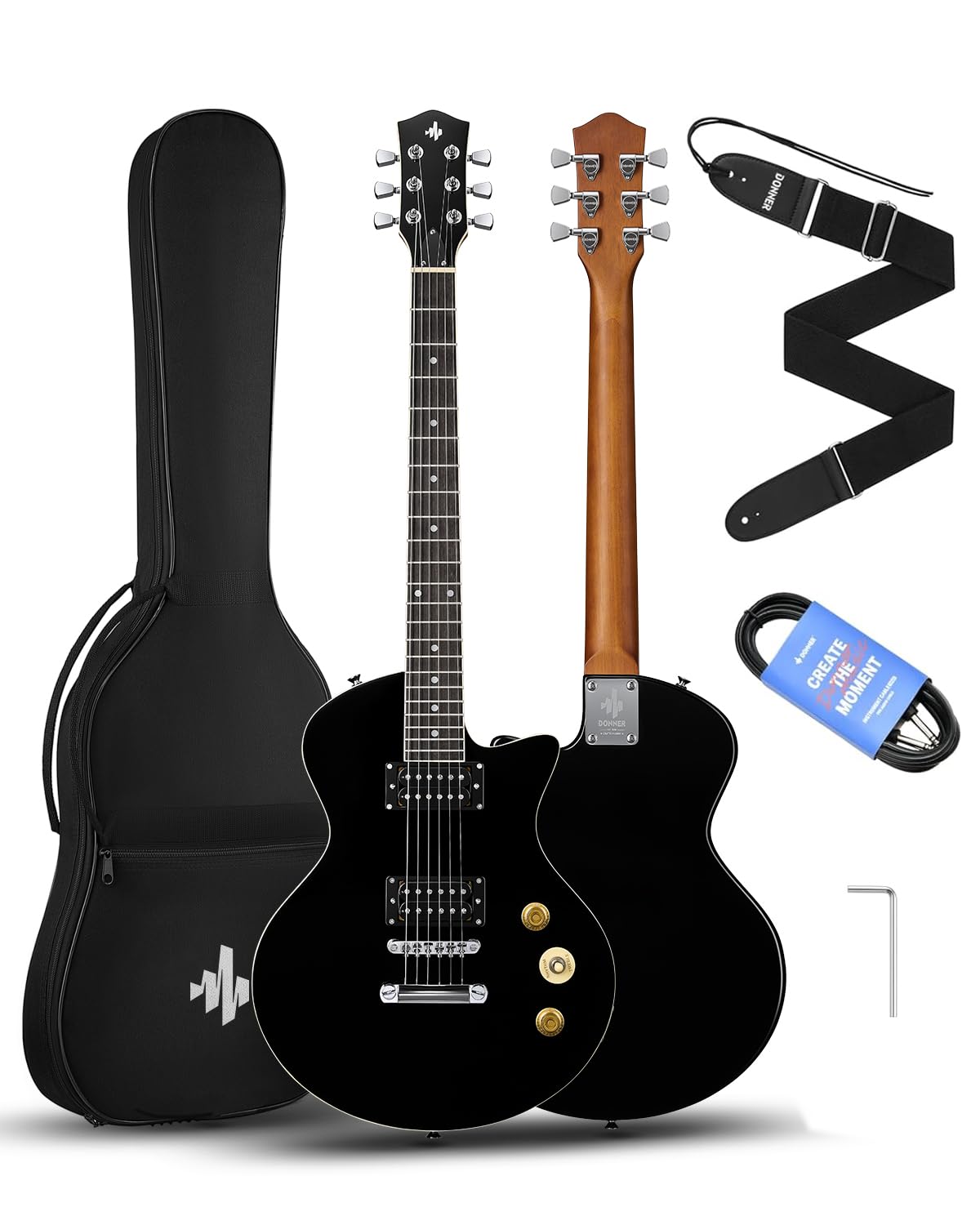 39" Electric Guitar with Dual Humbucker Pickups J2418