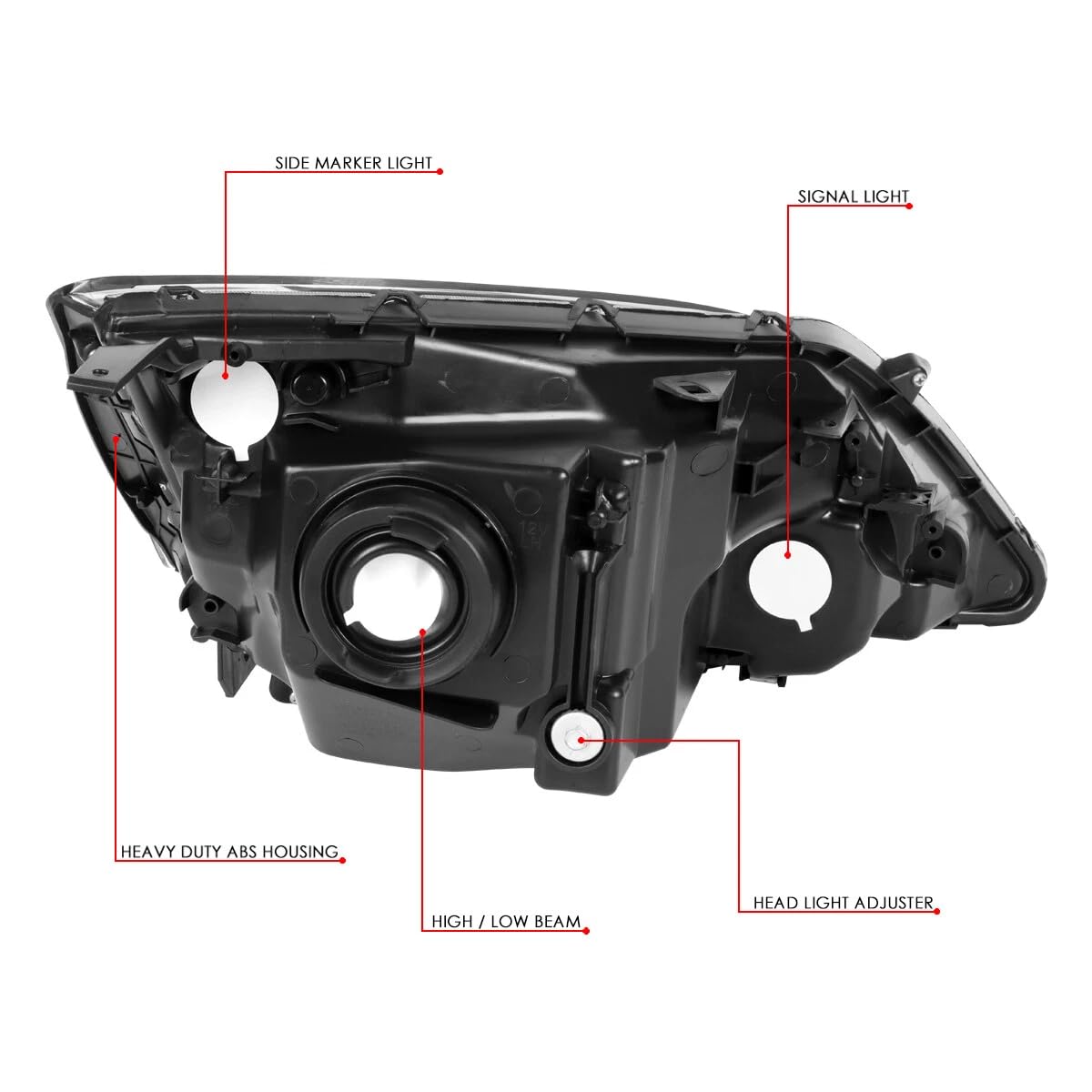 Halogen Headlight Assembly O431634