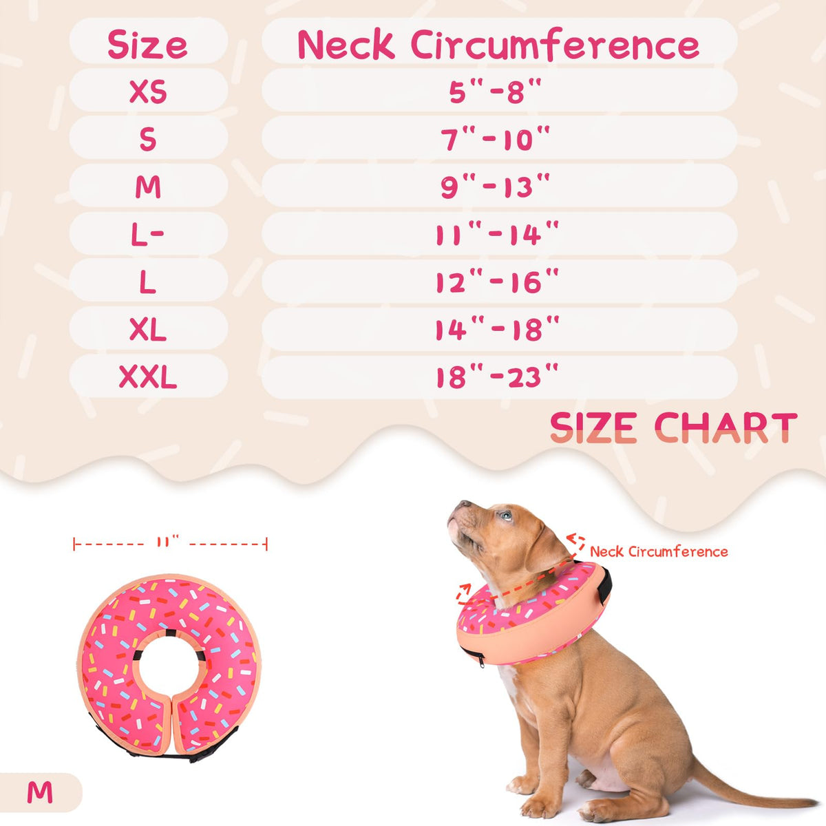 Inflatable Dog Cone Collar S398