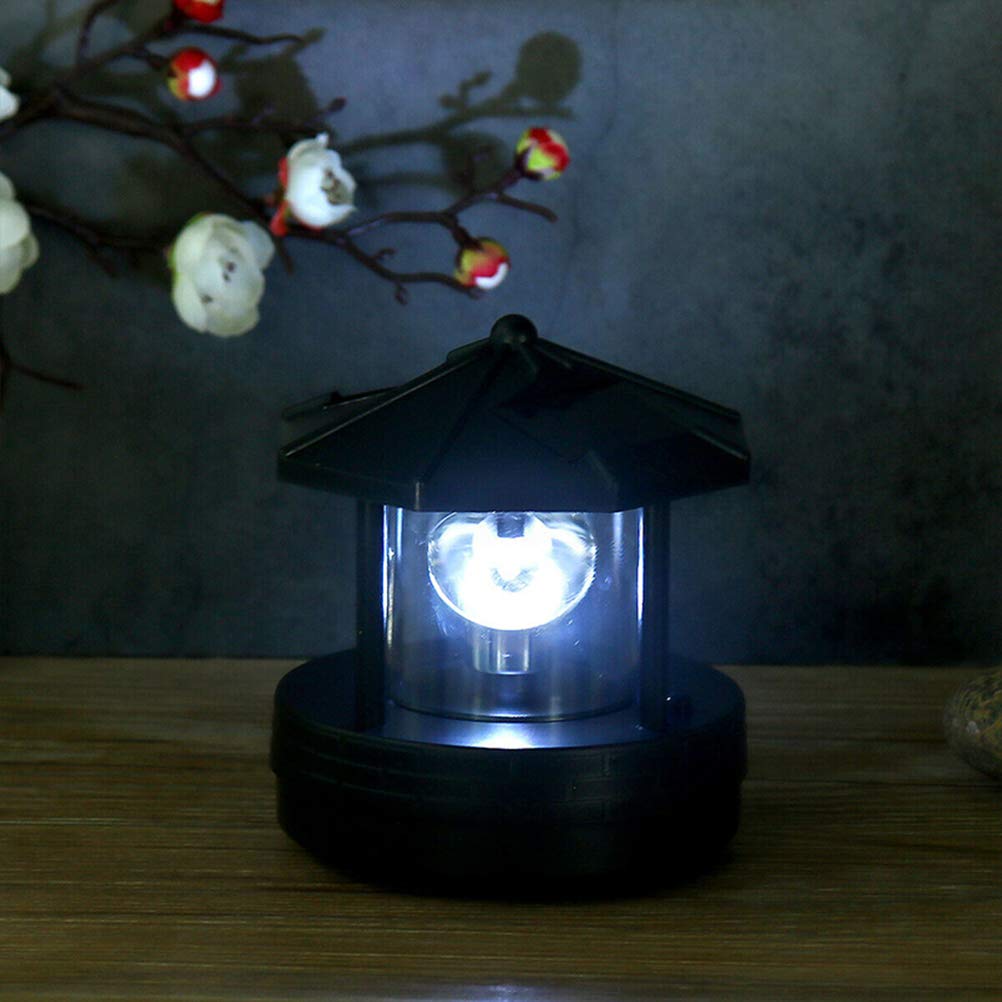 Solar Powered LED Lighthouse Outdoor Lamp A17287