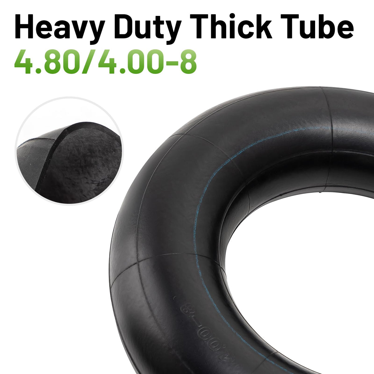 4.80-8 4.00-8 Replacement Tire Inner Tube with TR87 Angled Valve W260698