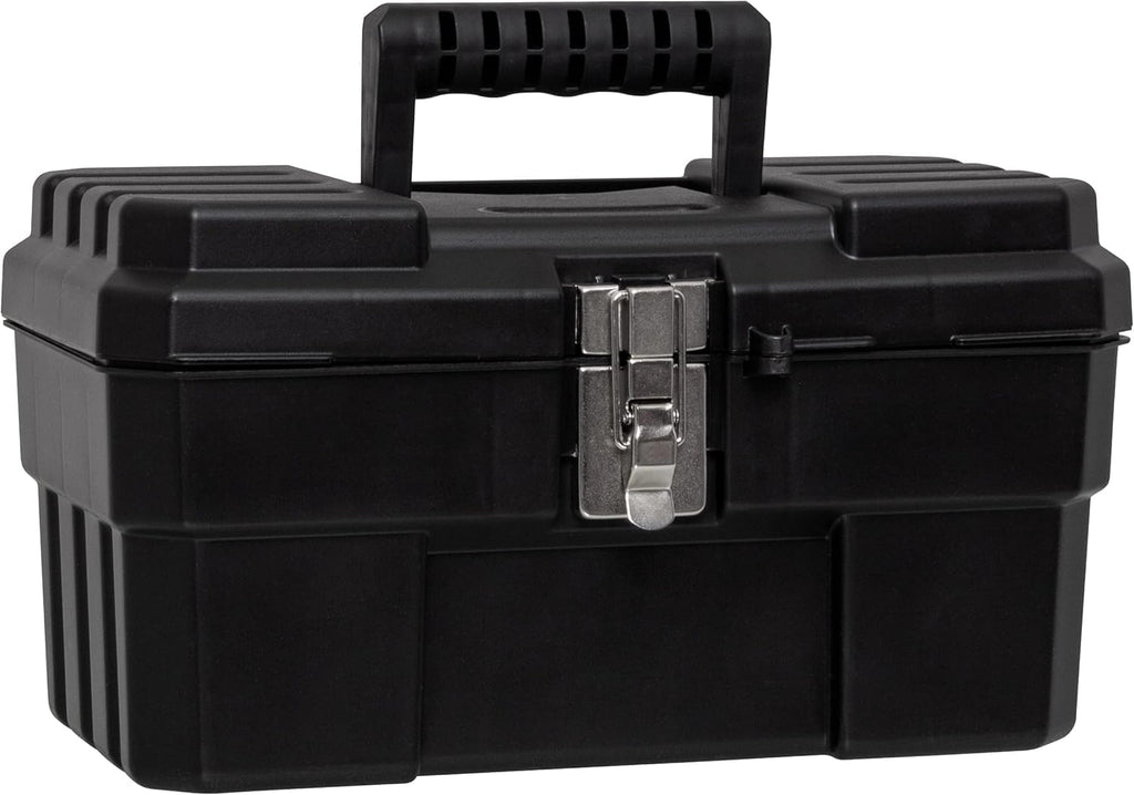 14-Inch Plastic Toolbox with Removable Tray L14165