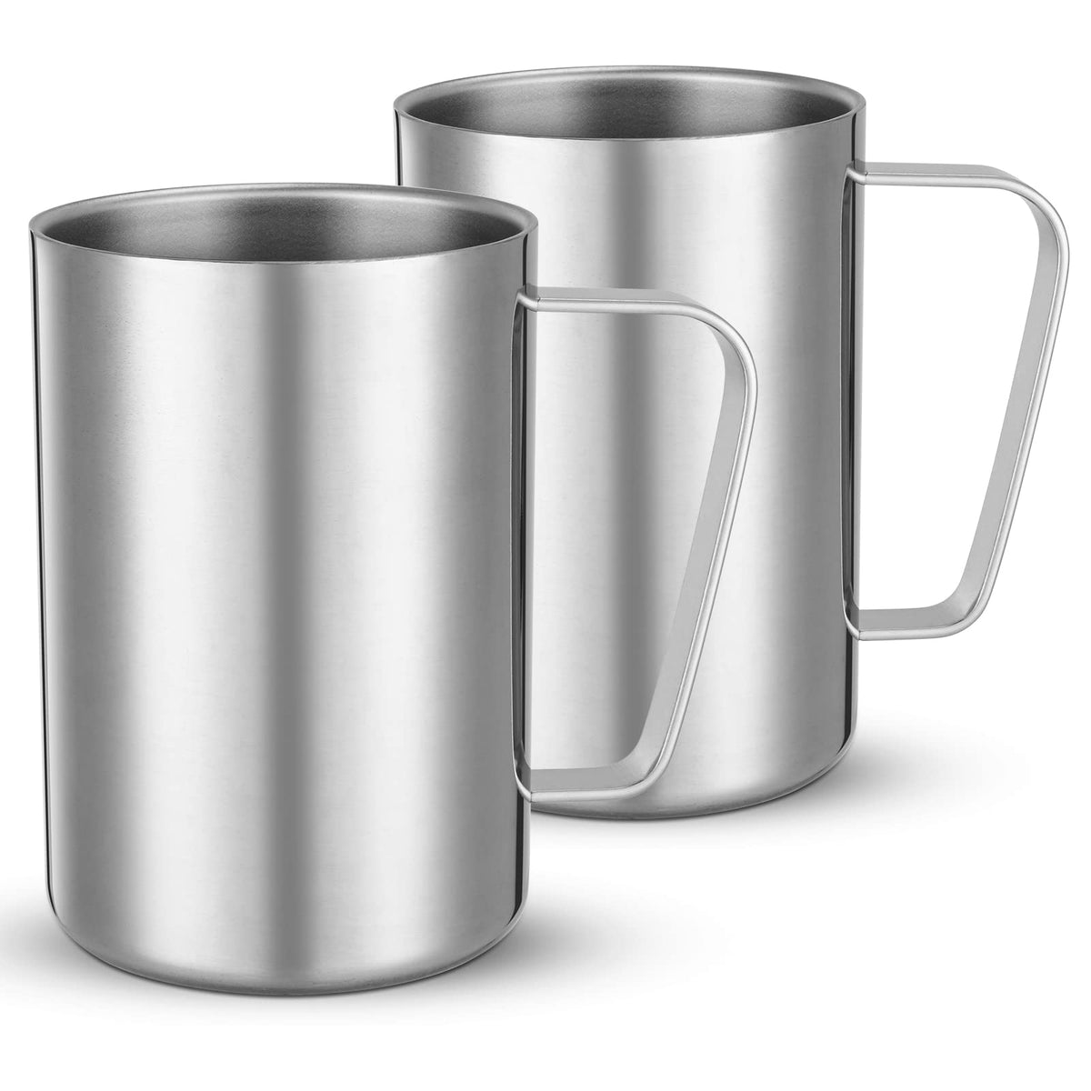 2 Pcs 16.9oz Stainless Steel Double Wall Vacuum Insulated Mug F81160