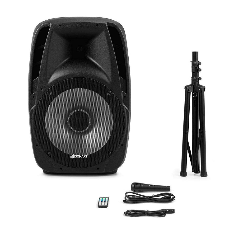 15" 1500W 2-Way Portable PA Speaker System M510