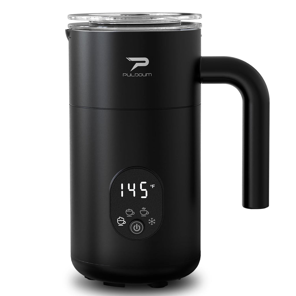 4 in 1 Automatic Milk Frother and Steamer 350ML Black A7064