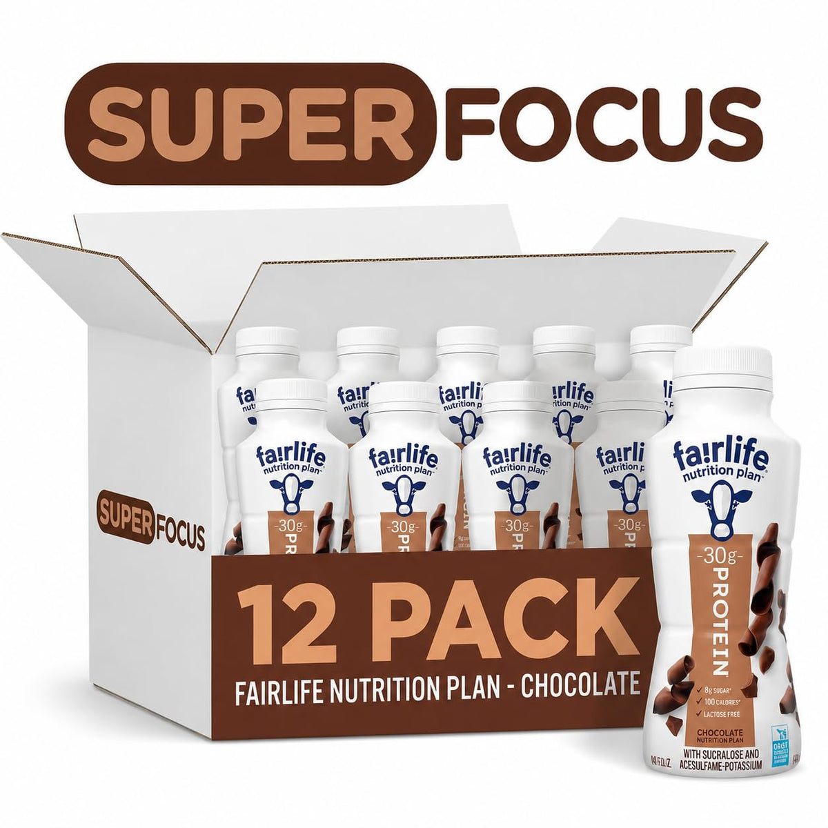 High Protein Chocolate Shake 12 Pack I46143