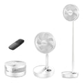 Portable Rechargeable Oscillating Standing Fan Q562