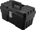 14-Inch Plastic Toolbox with Removable Tray L14165