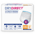 XX-Large Disposable Adult Diapers, Pack of 12 W9805