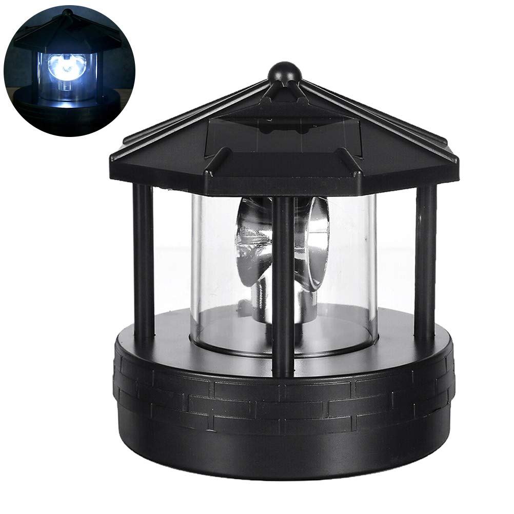 Solar Powered LED Lighthouse Outdoor Lamp A17287