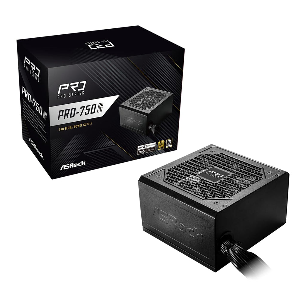 750W 80 Plus Gold Certified ATX 3.1 Power Supply Q830002