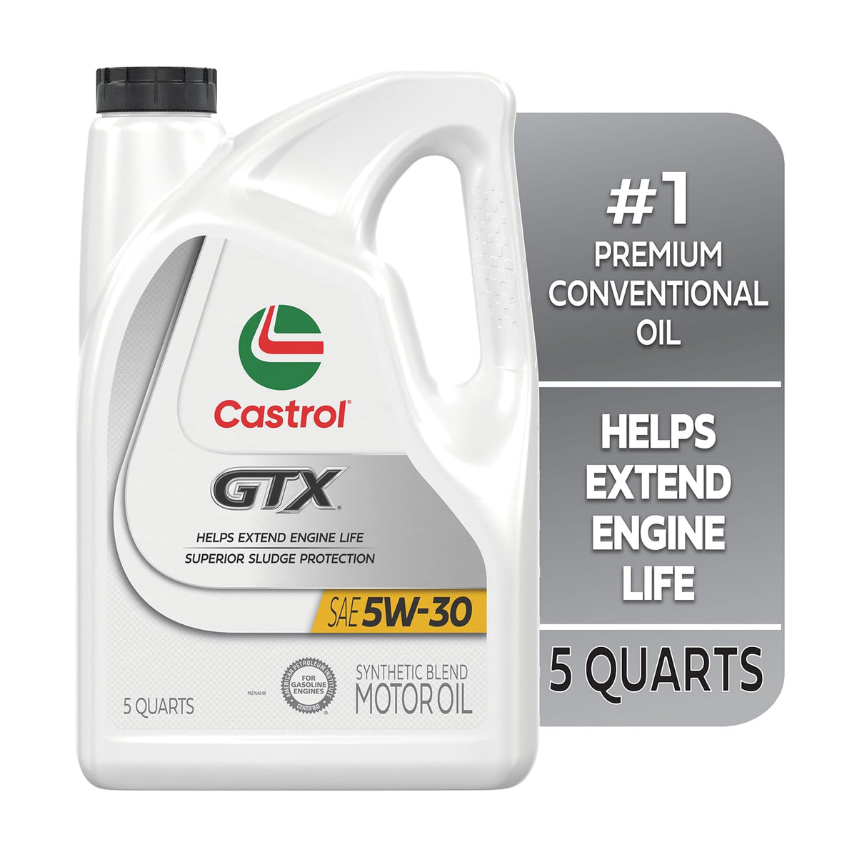 5W-30 Synthetic Blend Motor Oil, 5 Quarts B2307