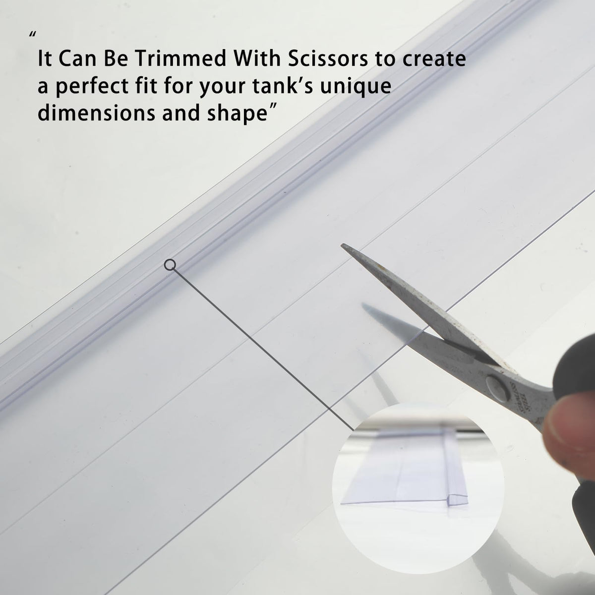Clear Tempered Glass Canopy A52652