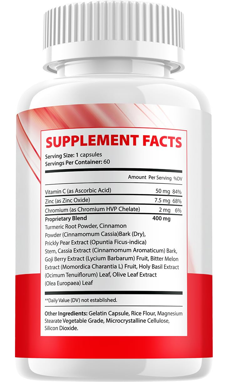 All Natural Capsules 5 Pack - 300 Capsules W779