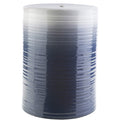 Navy White Modern Garden Stool F9697