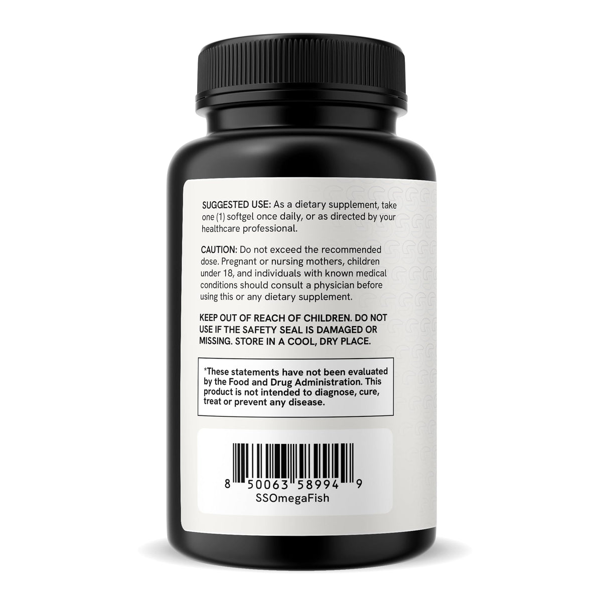 Omega 3 Fish Oil 1400 mg 60 Softgels P369830
