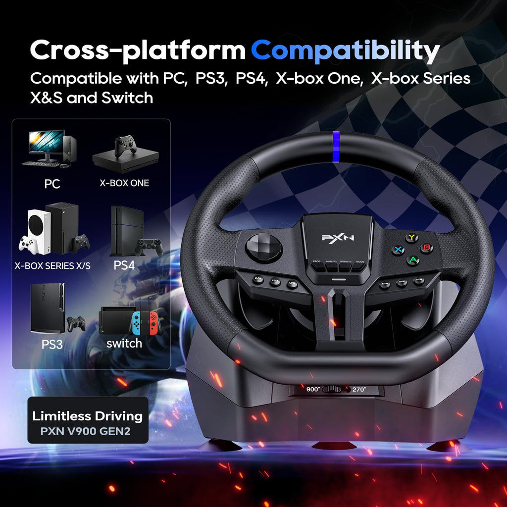 Gaming Steering Wheel T4454