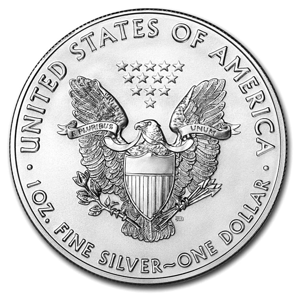 10 1 oz American Silver Eagles Coins O13601