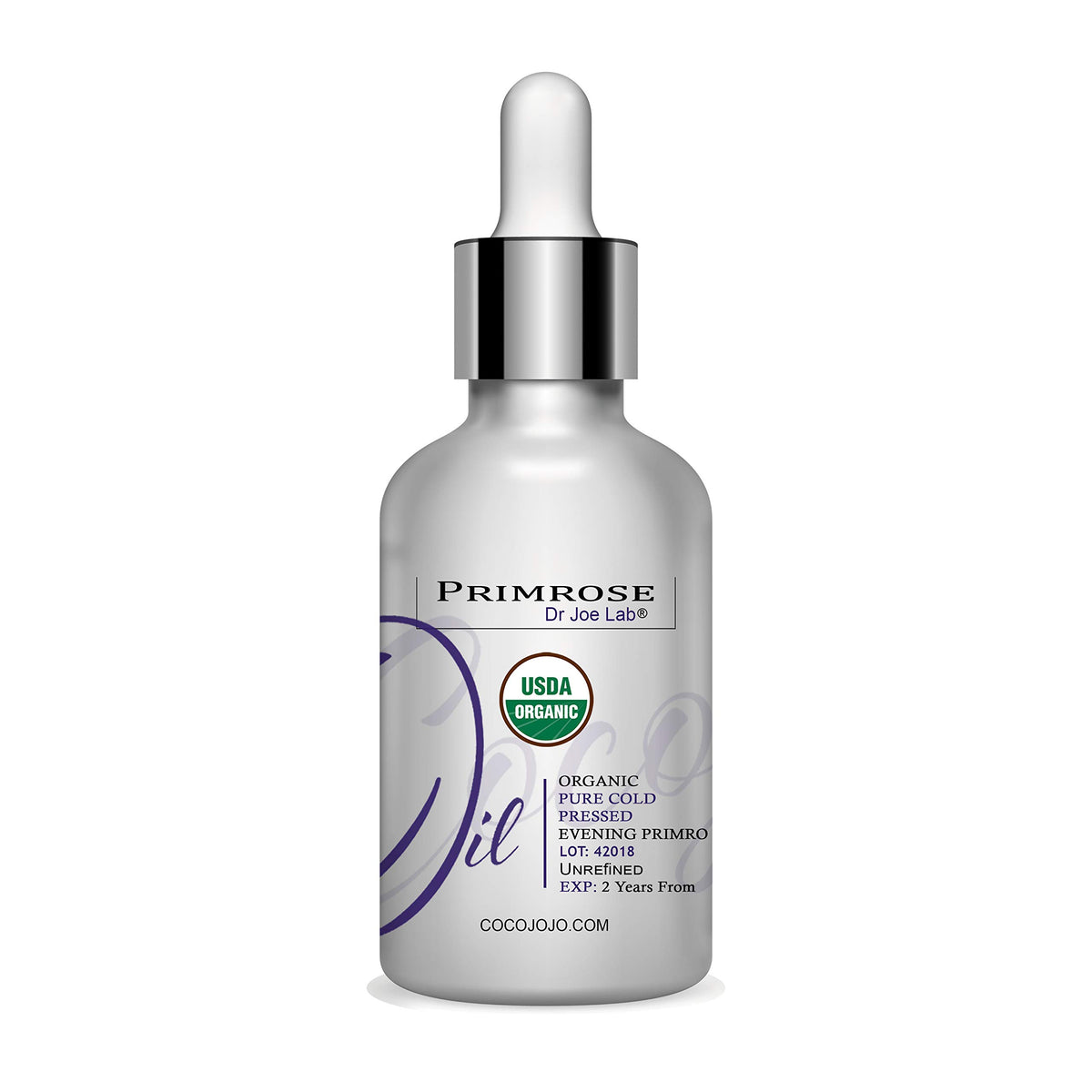 Organic Cold Pressed Evening Primrose Oil 1 oz C57797