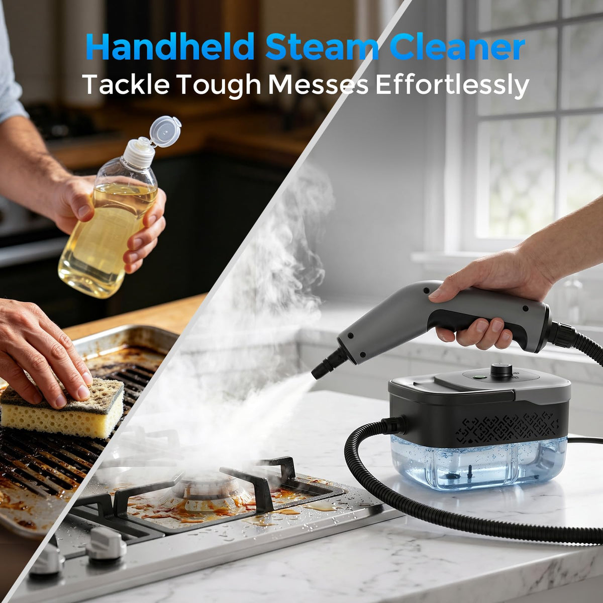 Portable 1800W Handheld Steam Cleaner H722