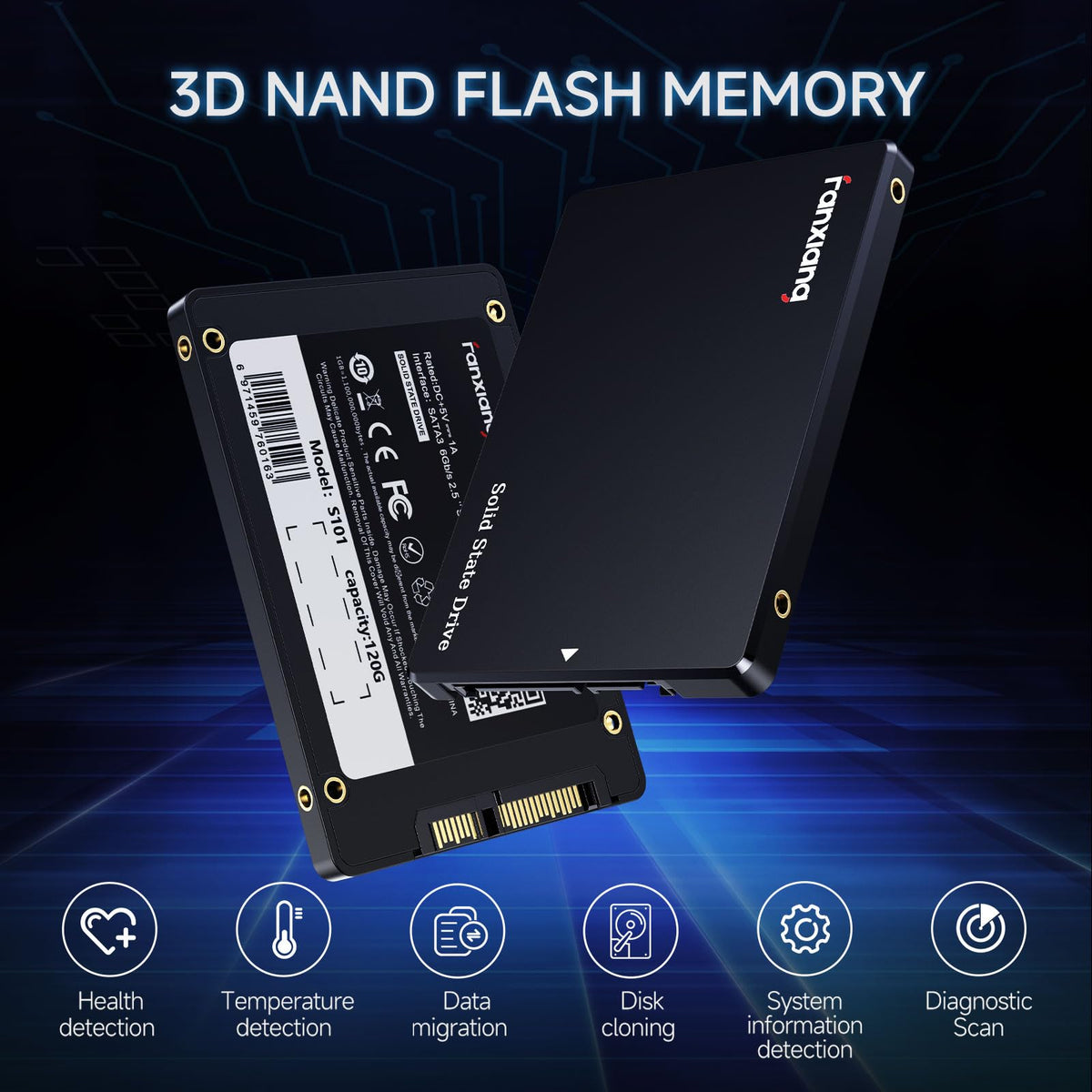 1TB SATA III 2.5'' Internal Solid State Drive L464