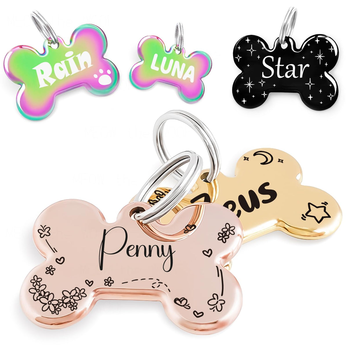 Stainless Steel Deep Engraving Dog Tags G496