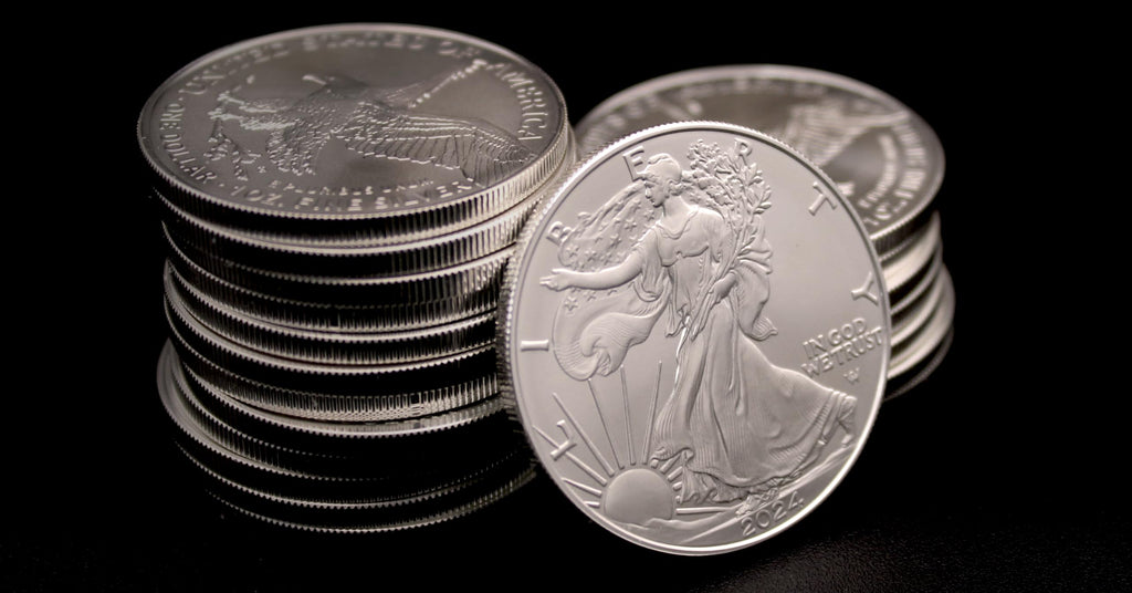 10 1 oz American Silver Eagles Coins O13601
