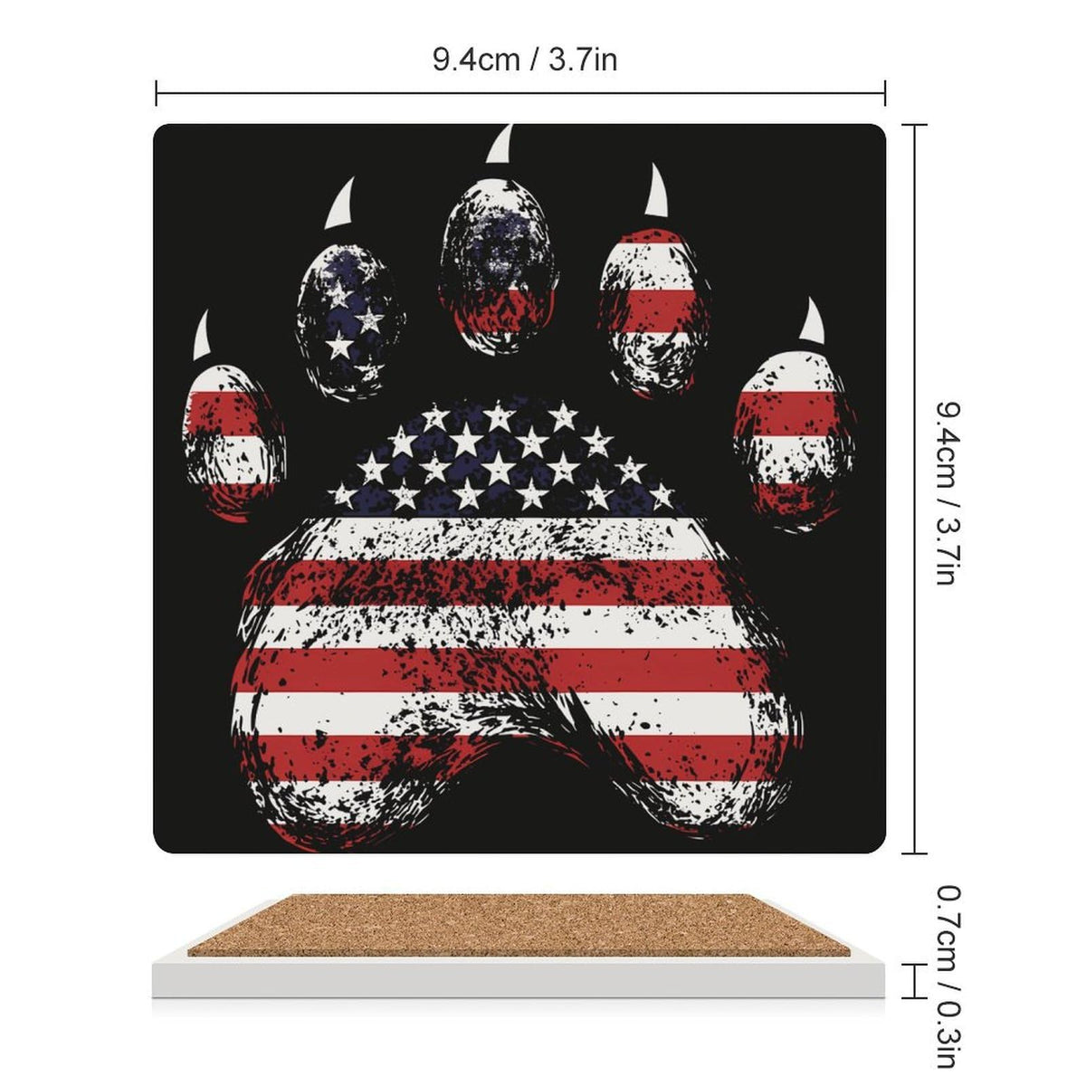 Ceramic Coasters Set X70642