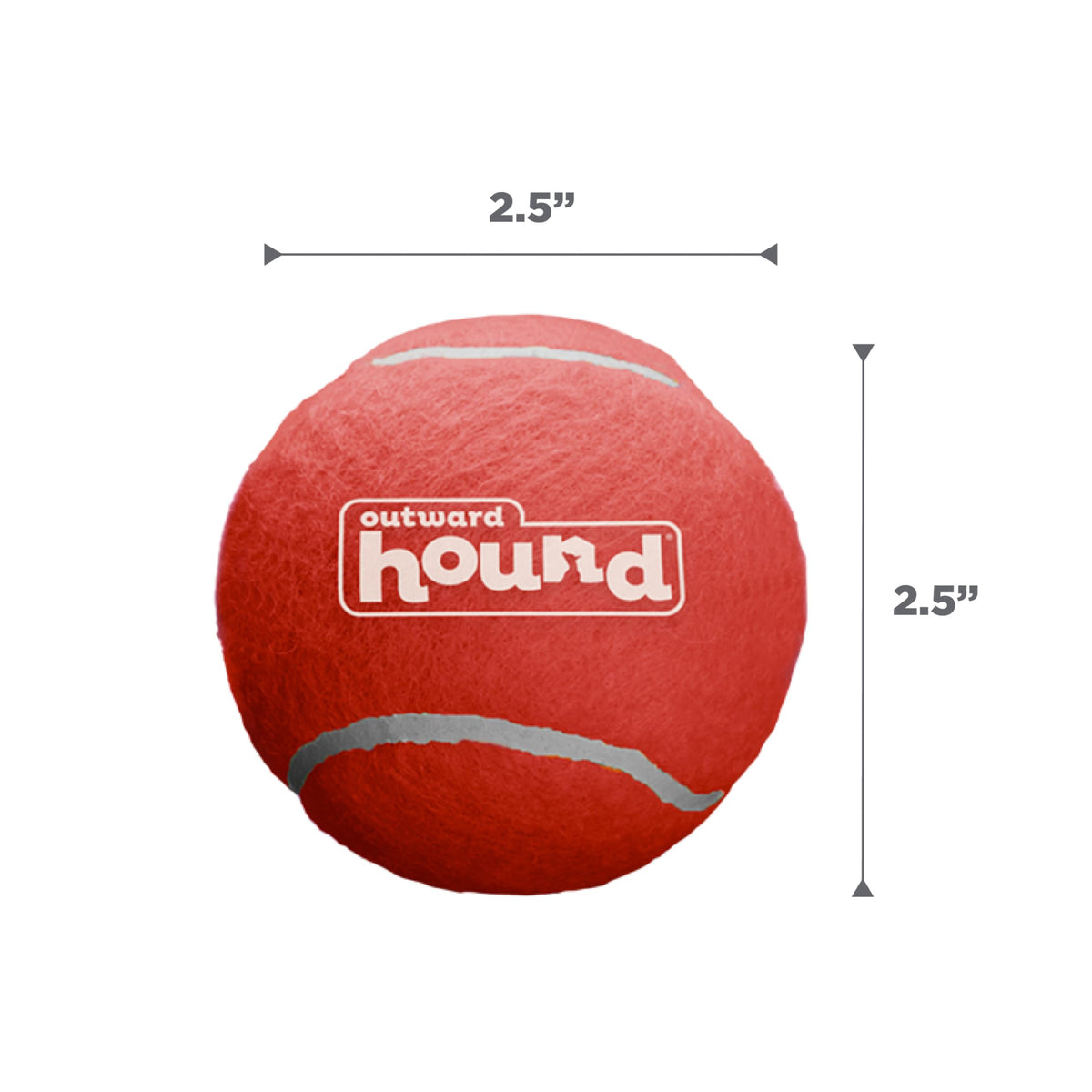 Squeaker Ballz Tennis Ball Dog Toy 4-Pack N821480