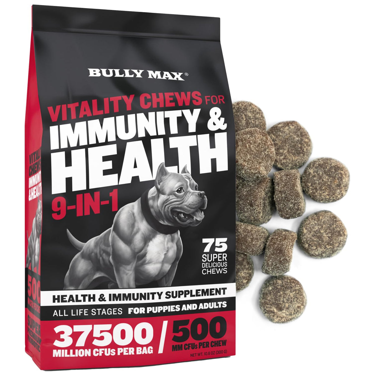 Dog Vitality Chews & Puppy Chews Bundle (60 tabs) G51455