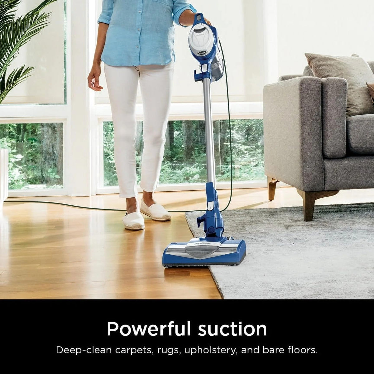Blue Corded Stick Vacuum G485894