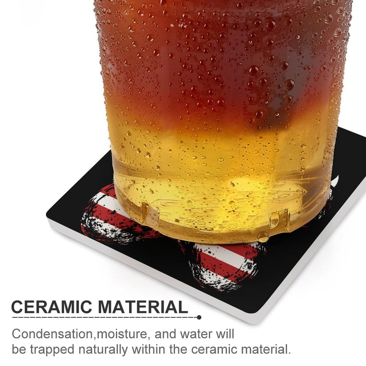 Ceramic Coasters Set X70642