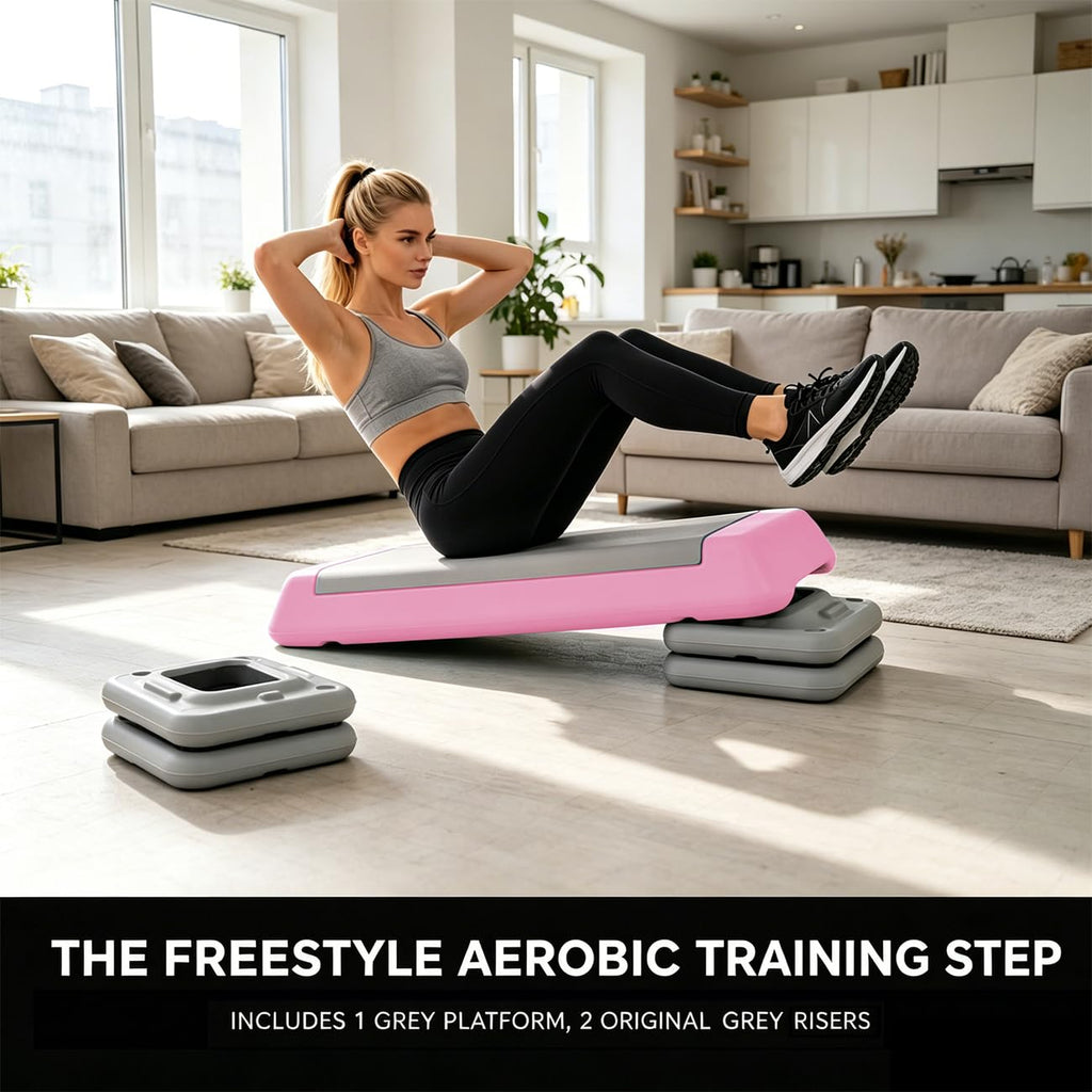 Height Adjustable Aerobic Step Platform Y587598