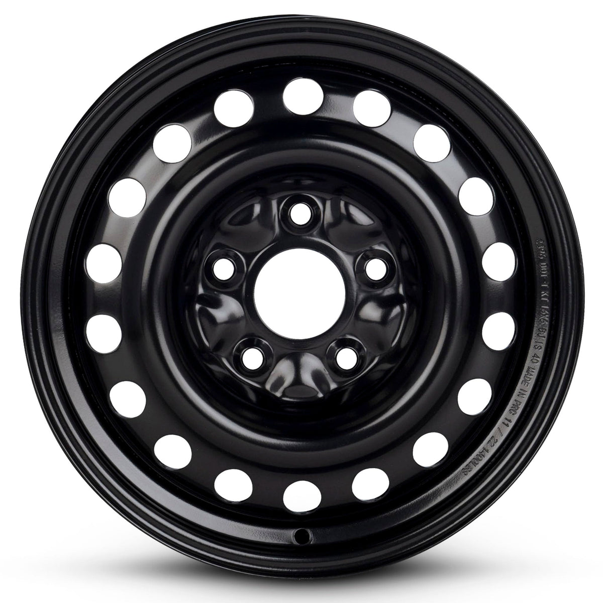 16 Inch Painted Black Van Wheel N46569