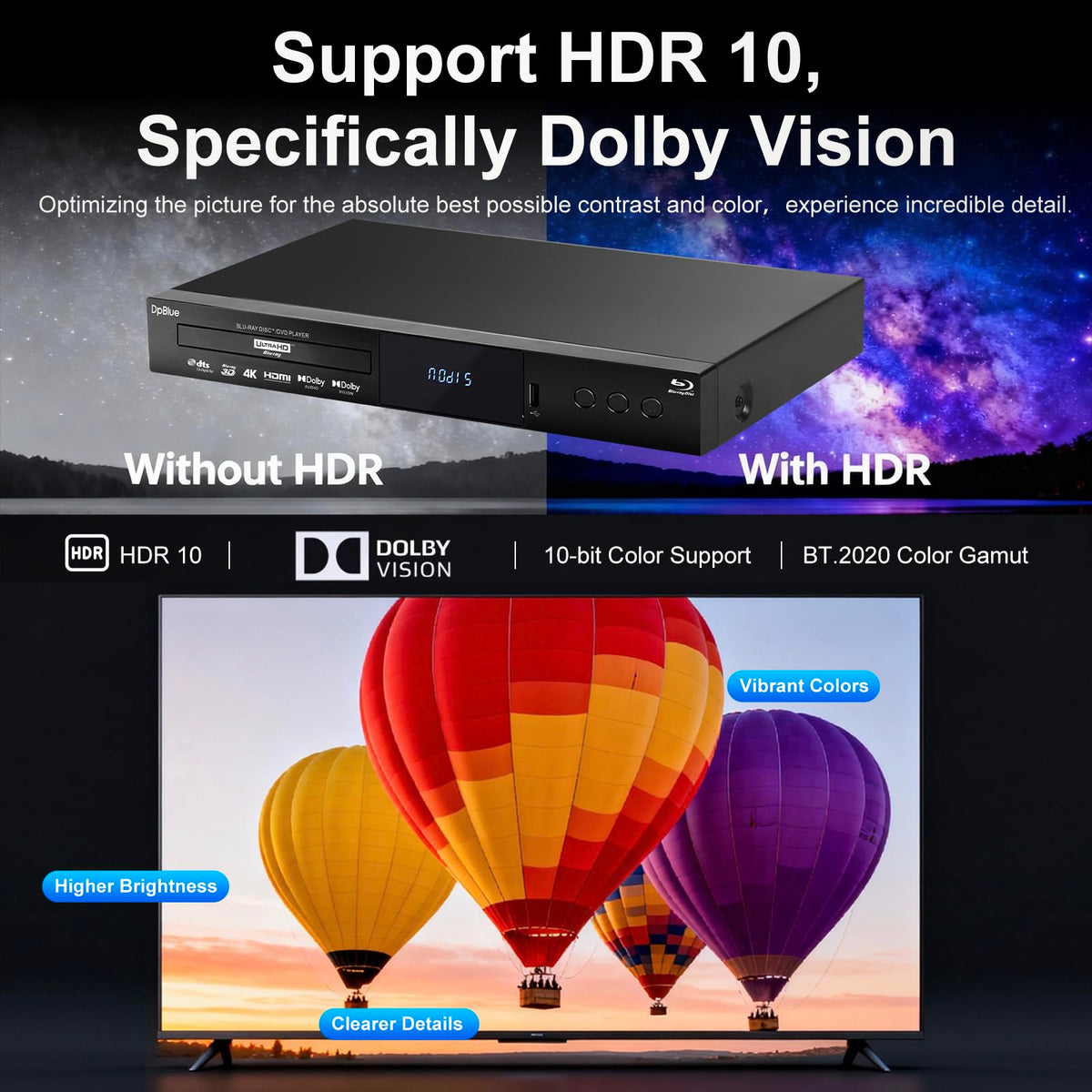 4K 3D UHD Blu-ray Player Y99289
