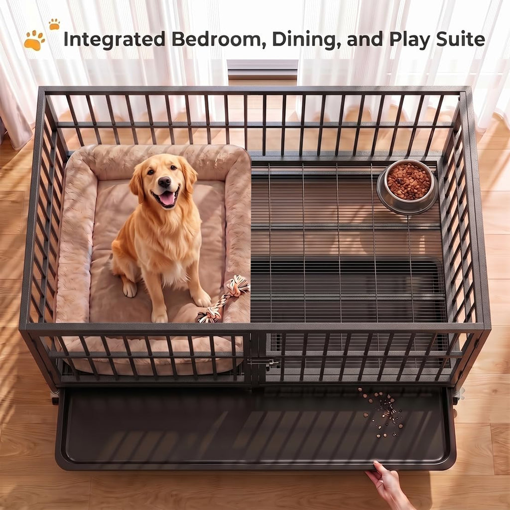 48" Heavy Duty Dog Crate V8771