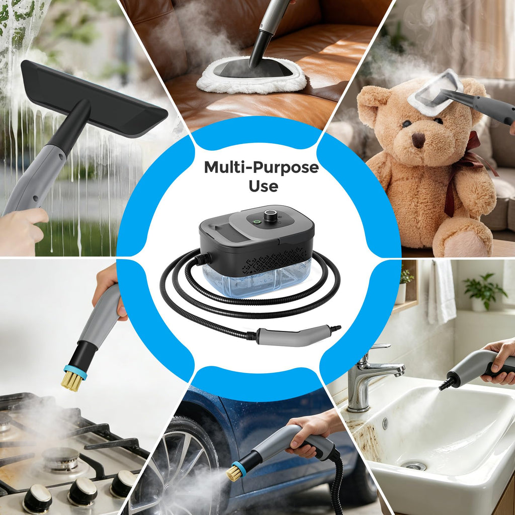 Portable 1800W Handheld Steam Cleaner H722