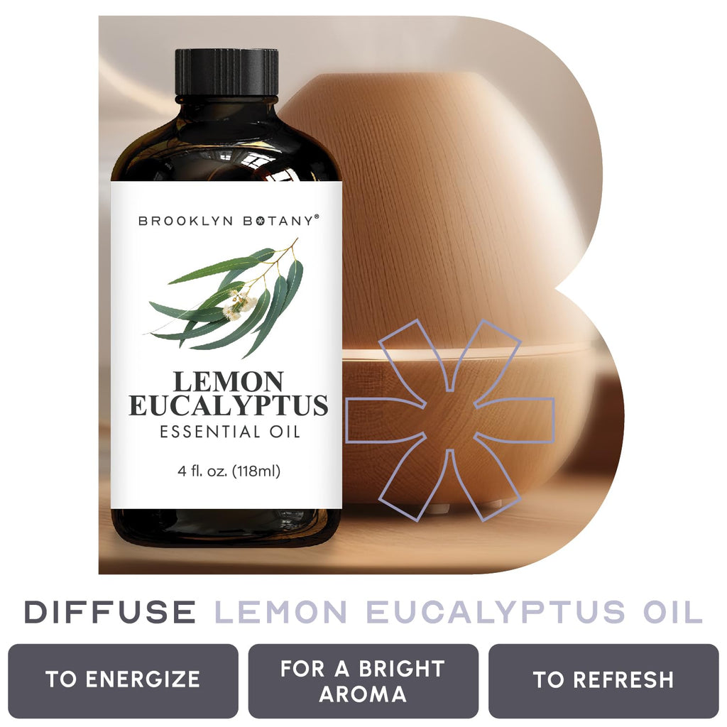 Lemon Eucalyptus & Lavender Essential Oils 4 Fl Oz Pack of 2 P4419