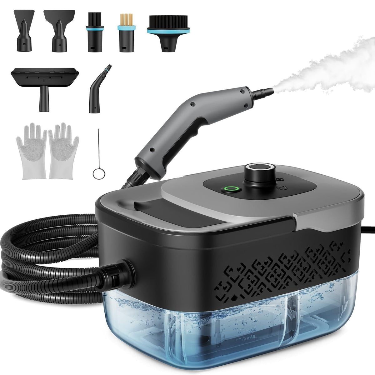 Portable 1800W Handheld Steam Cleaner H722