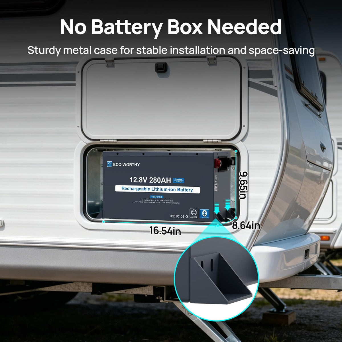12V 280Ah LiFePO4 Lithium Battery Z832777
